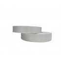 NASTRO BIANCO RASO POLIESTERE art. P0268